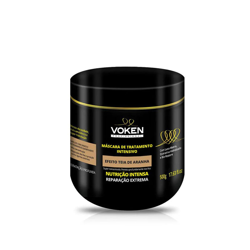 Voken Kit Efeito Teia de Aranha Nutrição e Reconstrução